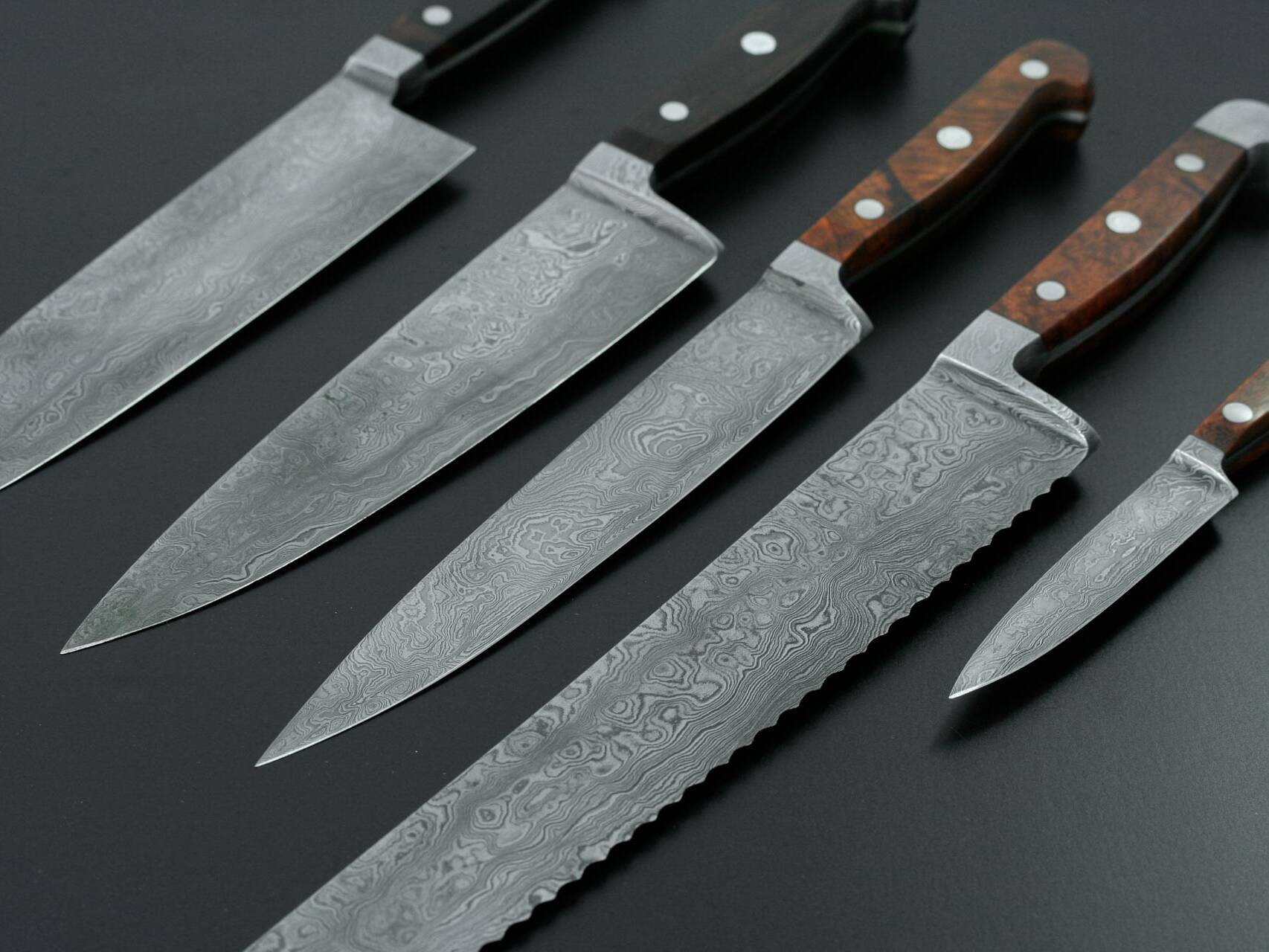 Brotmesser Damaststahl