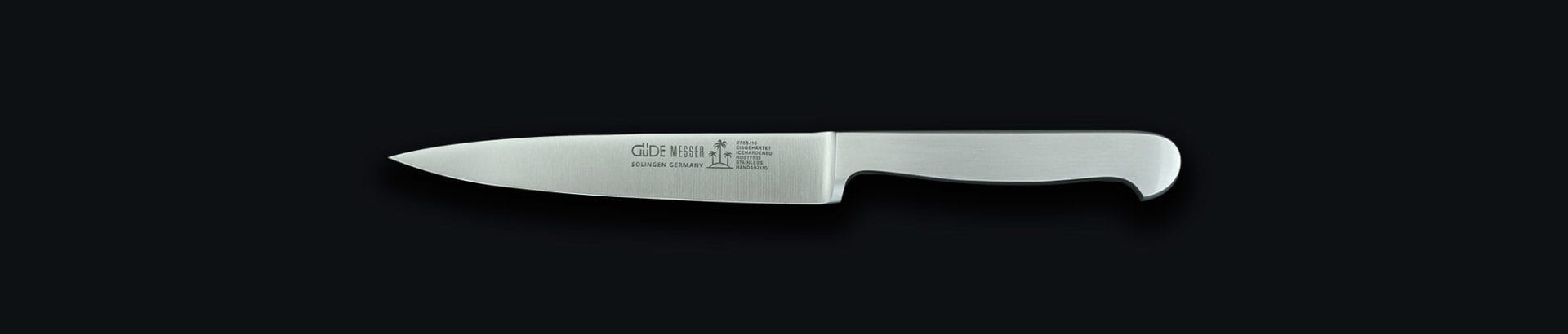 Knives Solingen, Güde knives, chef's knives Solingen, knife set, sharpening steel, solinger knives