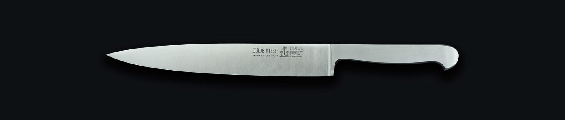 Knives Solingen, Güde knives, chef's knives Solingen, knife set, sharpening steel, solinger knives