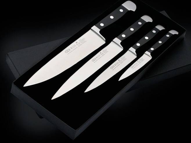 Messer Solingen, Güde Messer, Kochmesser Solingen, Messerset, wetzstahl, solinger messer