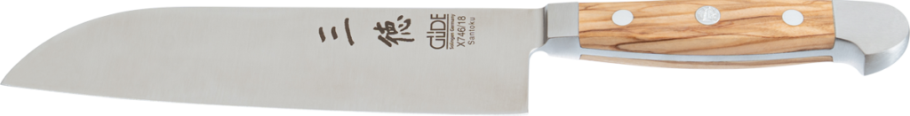 Santoku Smooth / Kulle Olive 18 cm Smooth