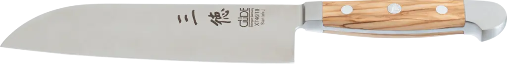 Santoku Glatt / Kulle Olive 18 cm Glatt