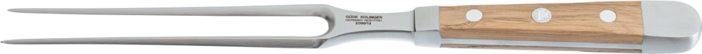 Meat Fork, Oak Handle