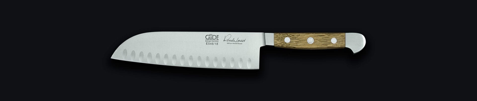 Knives Solingen, Güde knives, chef's knives Solingen, knife set, sharpening steel, solinger knives