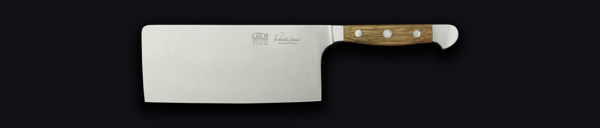 Knives Solingen, Güde knives, chef's knives Solingen, knife set, sharpening steel, solinger knives