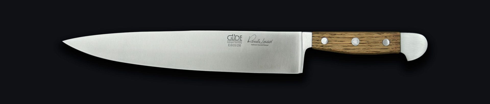 Knives Solingen, Güde knives, chef's knives Solingen, knife set, sharpening steel, solinger knives