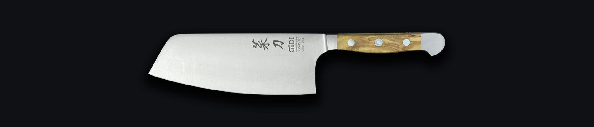 damastmesser solingen, messer solingen, güde messer, chinesisches kochmesser, chai dao, messer solingen