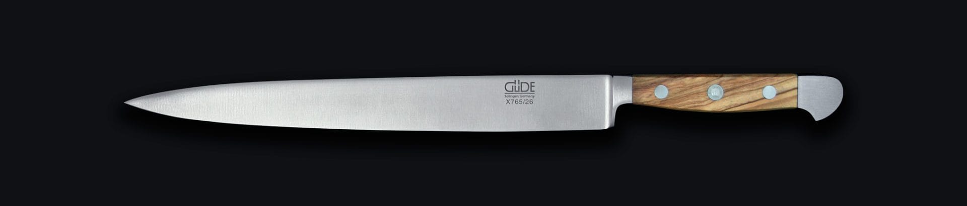 Knives Solingen, Güde knives, chef's knives Solingen, knife set, sharpening steel, solinger knives