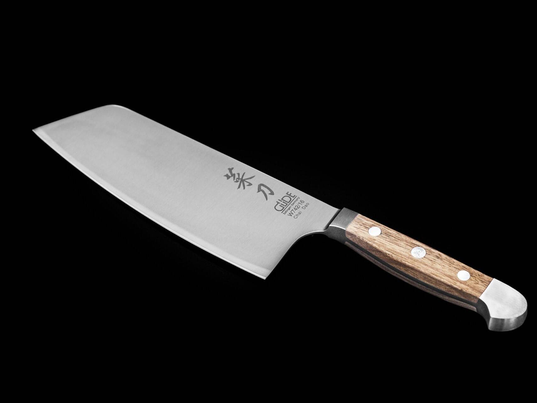 Messer Solingen, Güde Messer, Kochmesser Solingen, Messerset, wetzstahl, solinger messer Kiinalainen keittiöveitsi Chai Dao