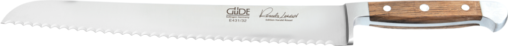 Brotmesser Fasseiche 32 cm Für Linkshänder