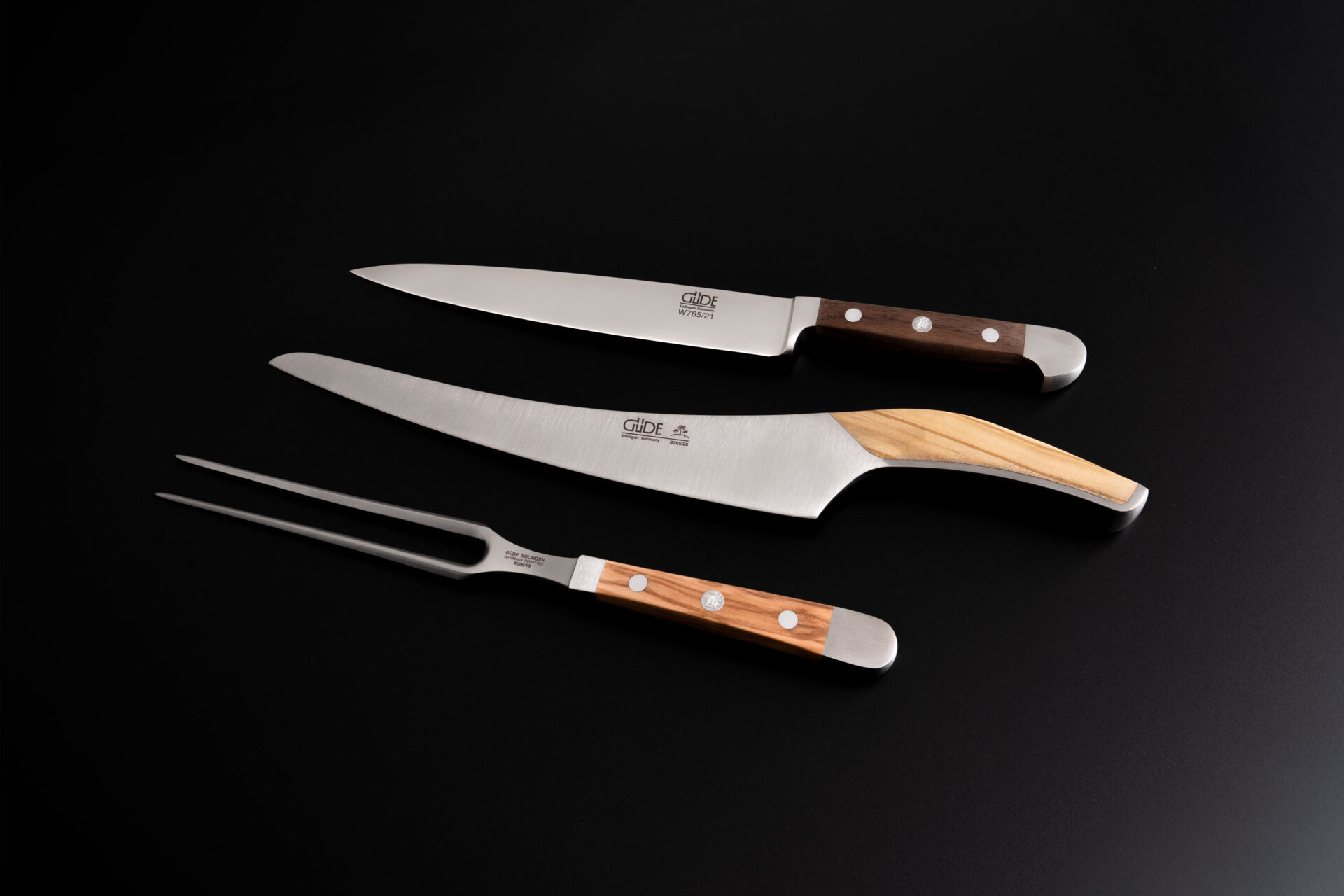 Messer Solingen, Güde Messer, Kochmesser Solingen, Messerset, wetzstahl, solinger messer