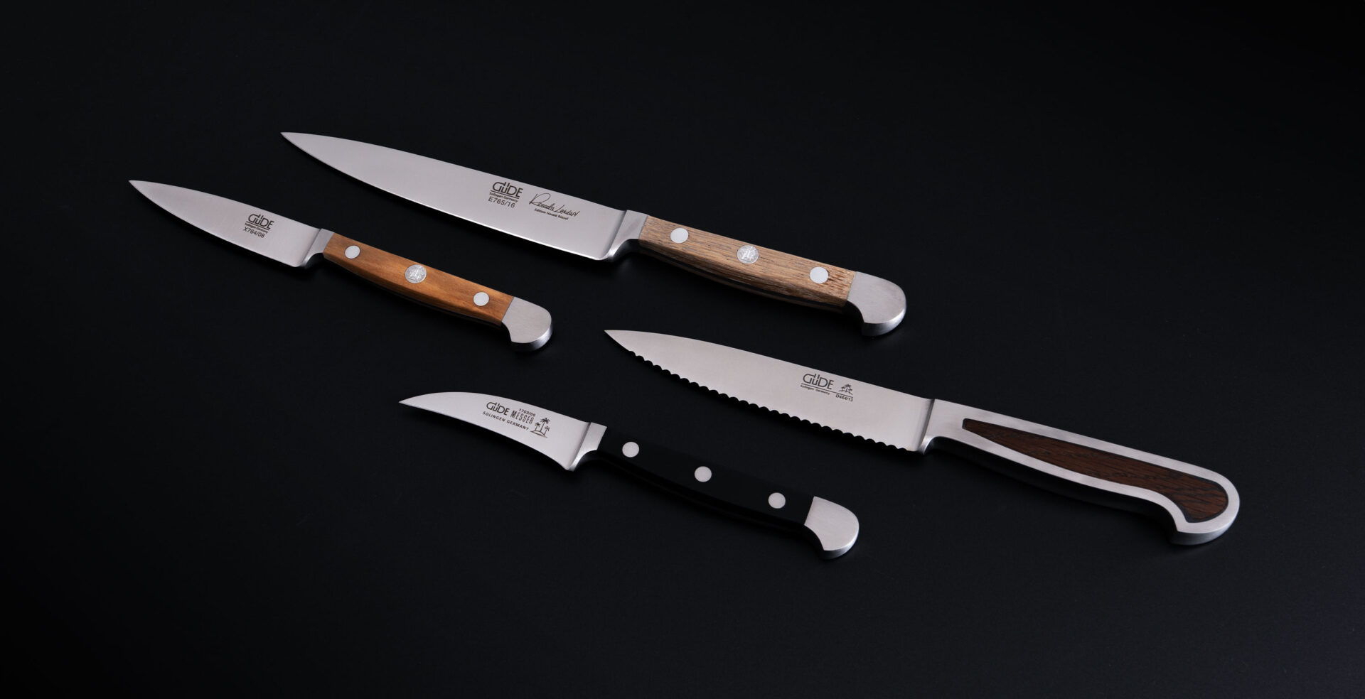 Messer Solingen, Güde Messer, Kochmesser Solingen, Messerset, wetzstahl, solinger messer