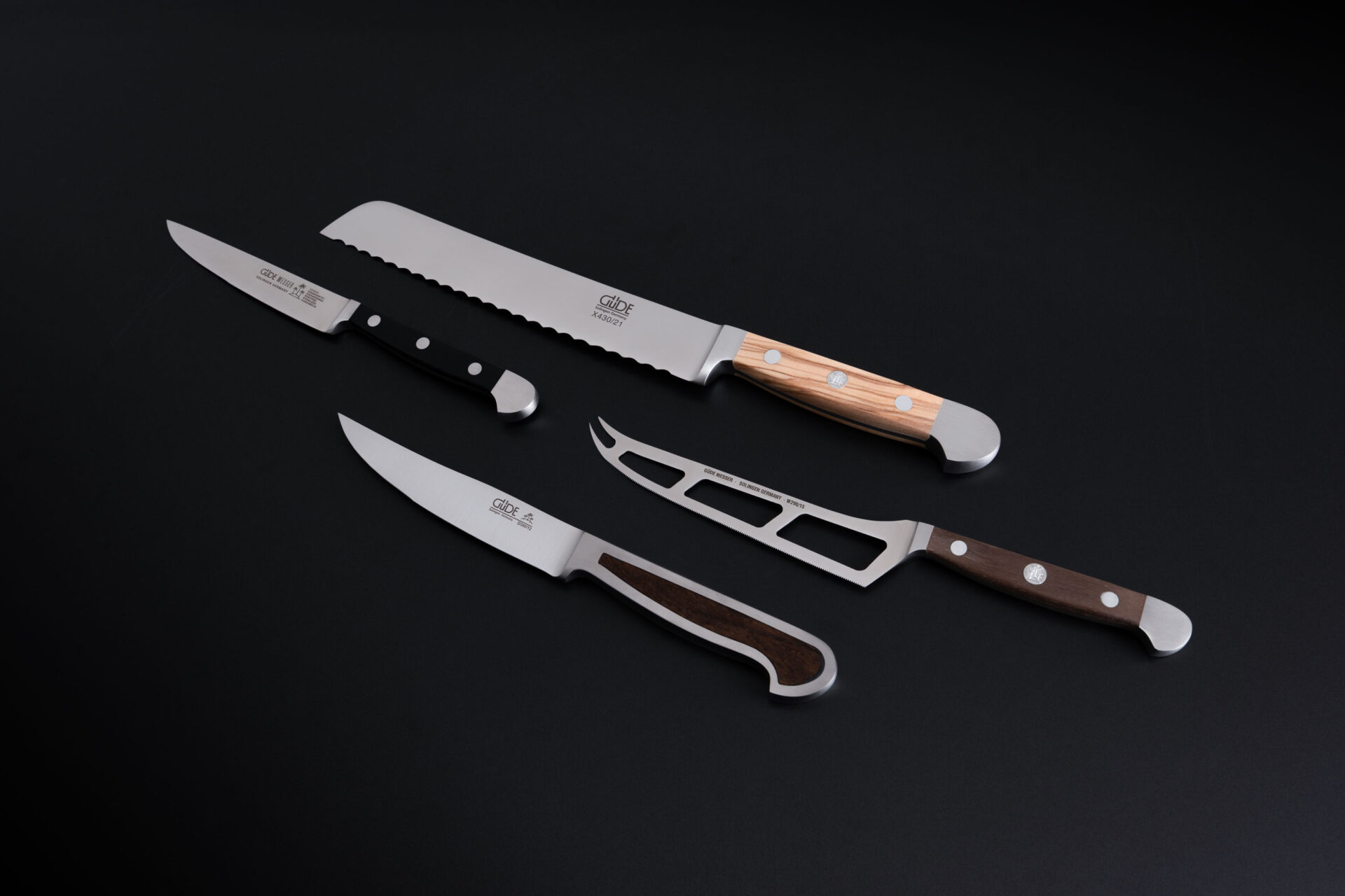 Messer Solingen, Güde Messer, Kochmesser Solingen, Messerset, wetzstahl, solinger messer