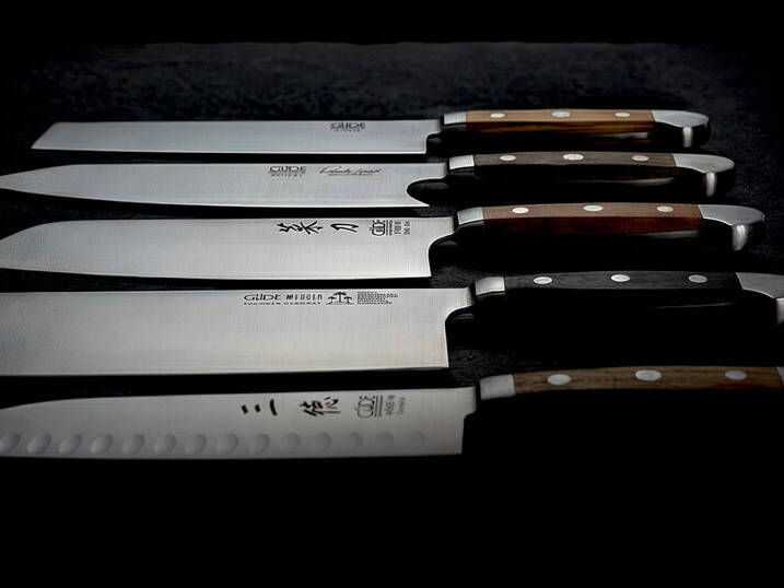 Messer Solingen, Güde Messer, Kochmesser Solingen, Messerset, wetzstahl, solinger messer