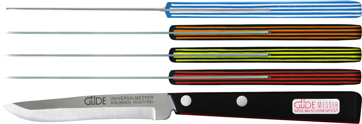 Messer Solingen, Güde Messer, Kochmesser Solingen, Messerset, wetzstahl, solinger messer